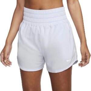 Nike Women's Dri-FIT High-Waisted 3" Brief-Lined Shorts,Blue Tint, Size L, NWT!